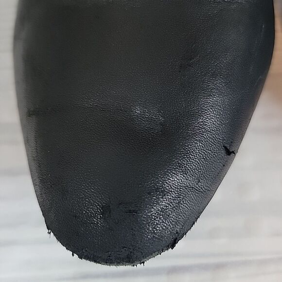 White House Black Market Coralie Knee High Boots - Black Womens Size 9m - Picture 4 of 15